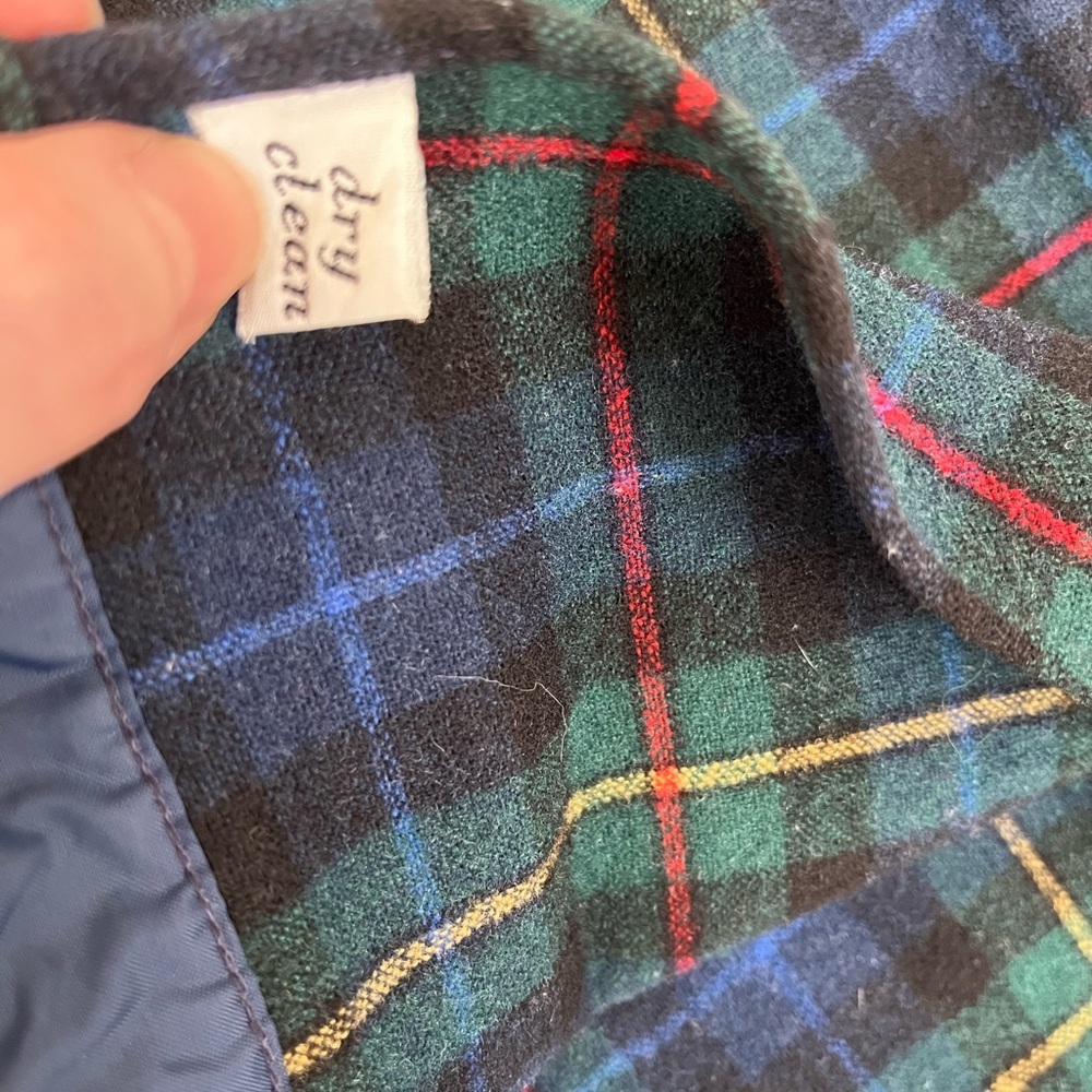 Pendleton Blue and Green Smith Plaid Button Down Shirt Size Medium - Picture 9 of 9